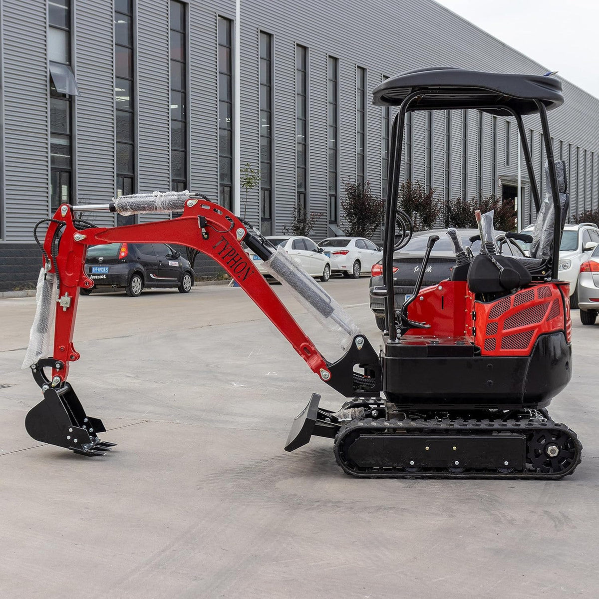 2025 Typhon Terror XVIII Rugged Mini Excavator 4000 lb Kubota D902
