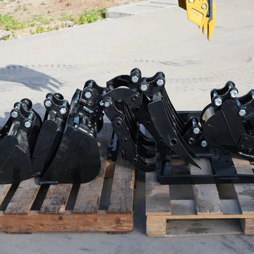 13 Attachments Bundle TERROR XI Mini Excavator Digger 13.5hp Gas B&S EPA Engine